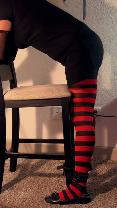 Mavis crossdresser bondage | Clip 1