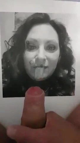 Fan full of sperm granny