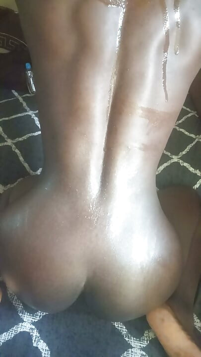 Oil on my ass