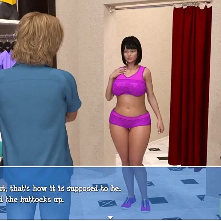 Lily of The Valley: Sexy Hot Wife With Big Ass And The Guy From The Clothing Store