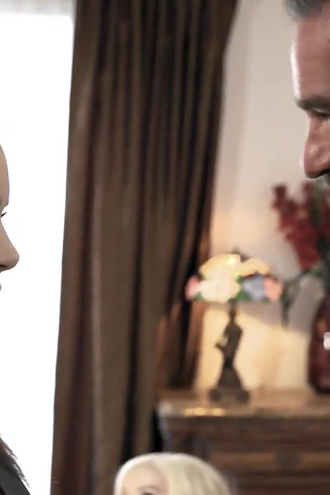 Pure Taboo Caring Husband Offers Petite Kenzie Reeves to MILF Natasha Nice on Their Silk Anniversary