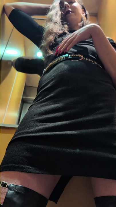 We get stuck in the elevator before going to a kink party - VLOG | Clip 1