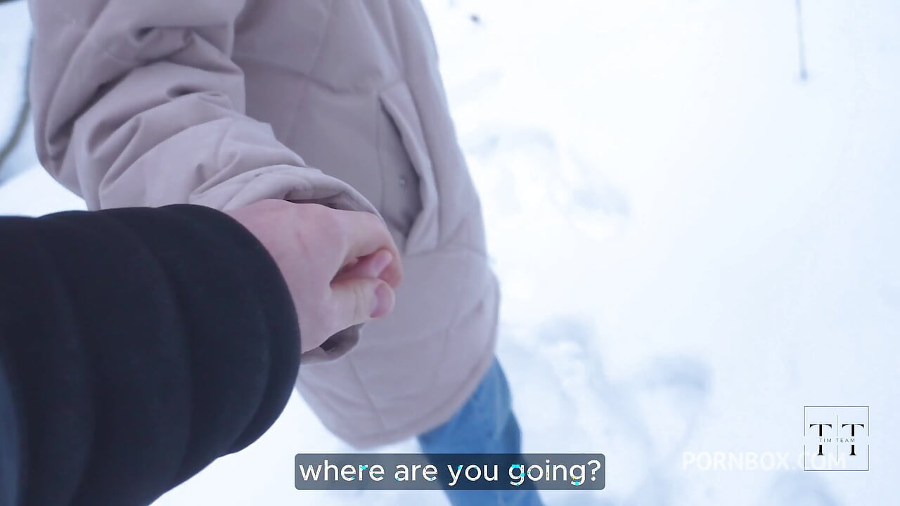 During a Lovely Walk in the Winter Forest, My Pussy Was Filled to the Limit 4K HD Tim Team