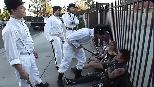 Fetish fuck in white...