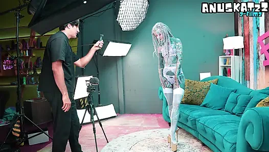 Inked Alternative Slut Fucked Raw and Filled with Cum Post-Interview