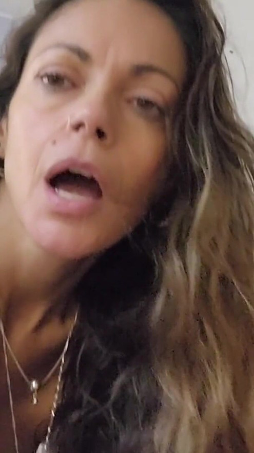 I took a shower and planned to get dressed but instead I got fucked in the ass | Clip 1
