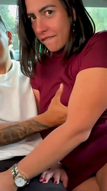 Spectacular moment from "Cab Driver Trades His Thick Cock for the Keys and Fucks My Big Booty Latina Wife in a Filthy"