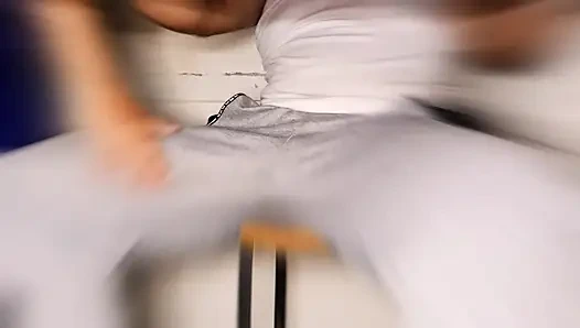 A classmate wants to give me sex education with her little slutty mouth