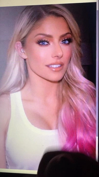 Alexa Bliss cum tribute 8