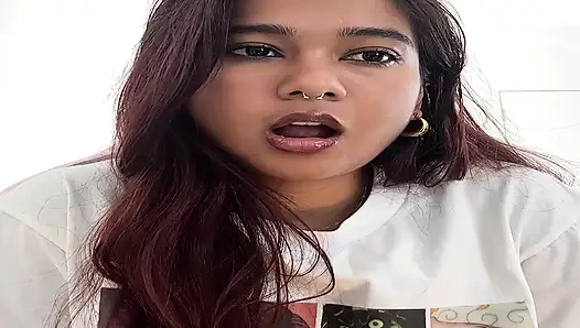 Hot Desi Mia Z reacts to hentai