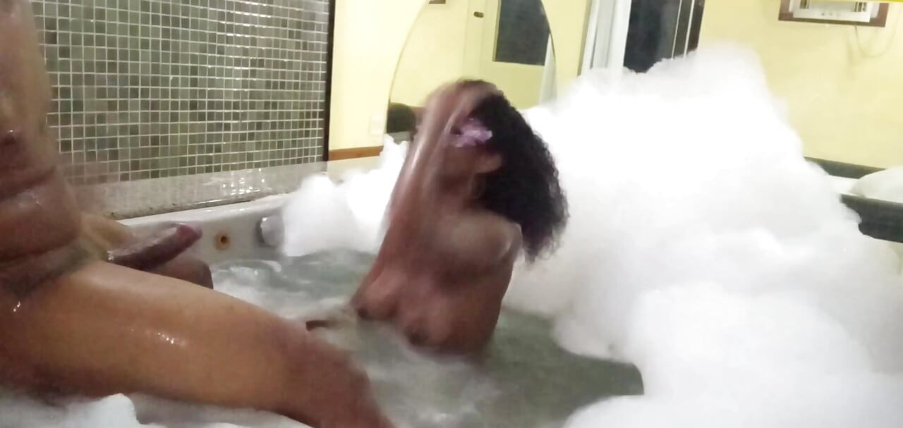At the hotel with the cuckold Brazilian woman