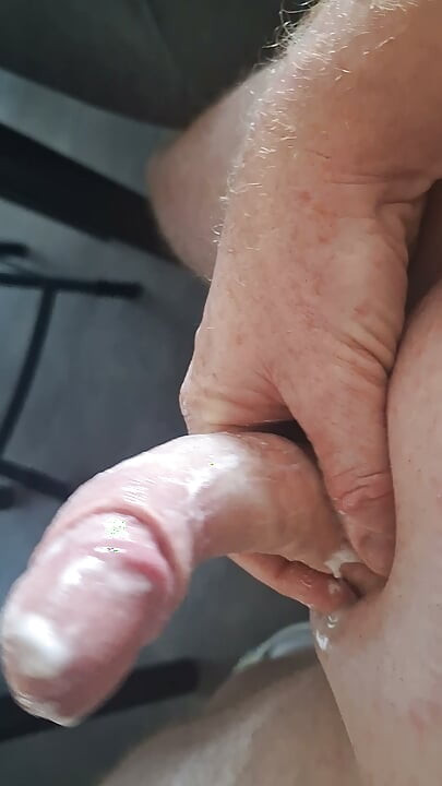 Boy strokes with intens cumshot