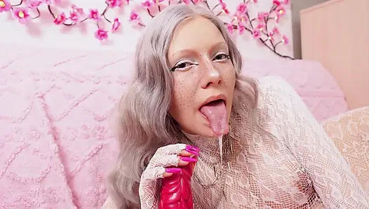 Deep Throat and Creampie - Cock Riding!