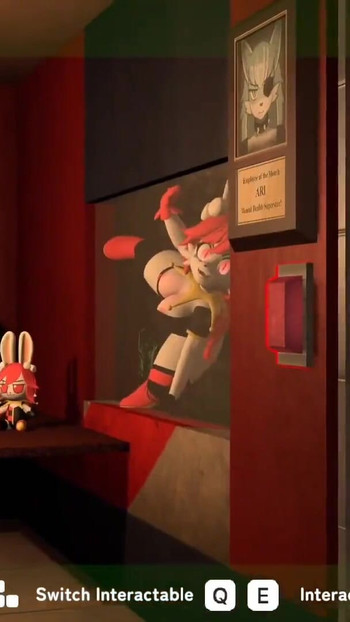 Stunning moment from "SAMMY GETS TOO CLOSE FOR COMFORT! - In Heat: Security Room"