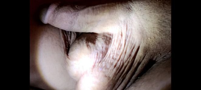 Man massage. Edging hard. Ball and penis massage.