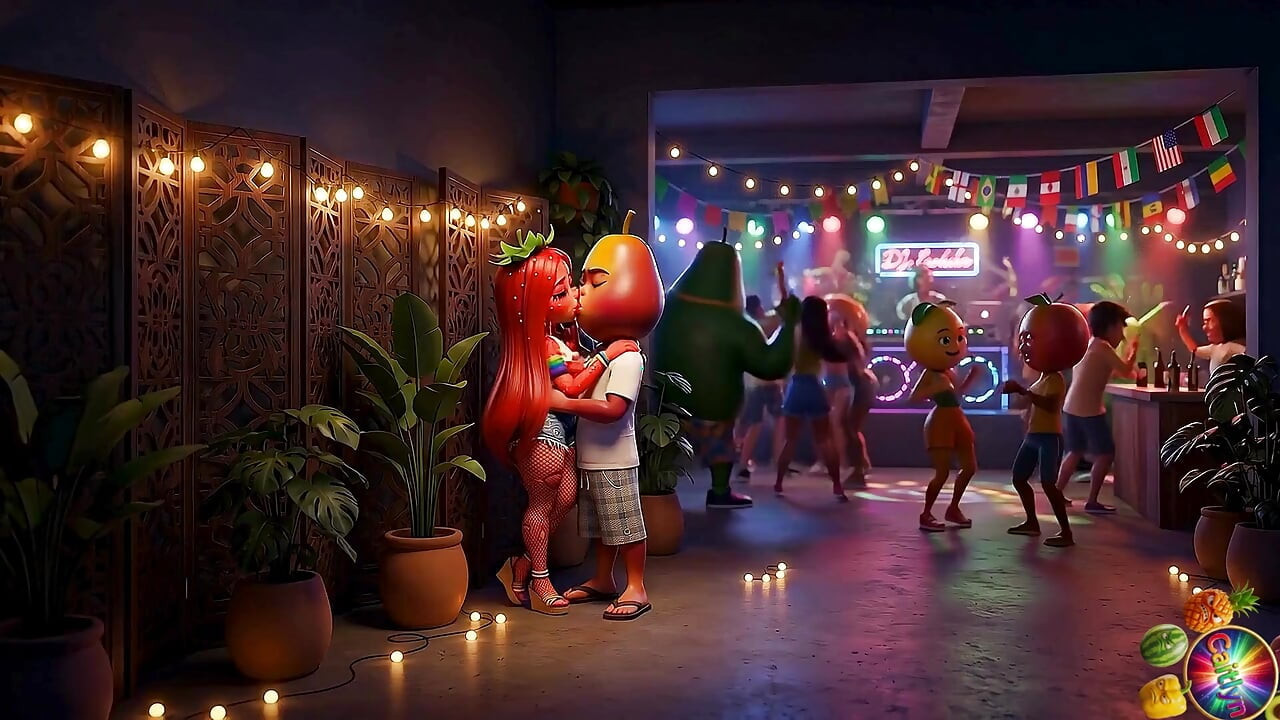 Episode 5 - Cute Strawberry Girl and Sweet Avocado Man Sharing Gentle Moments AI Hentait