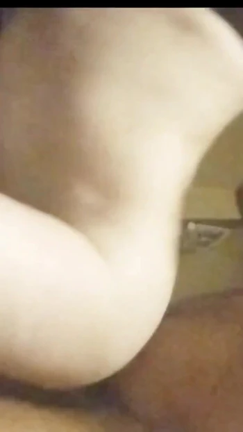 Memorable moment from "Sissy getting some raw BBC"