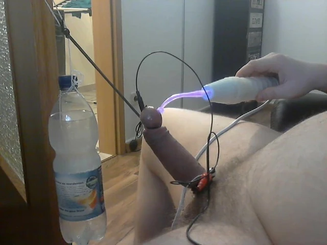schwanzfolter koks electro peehole urethra