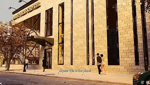 Alyssia ile gece geç saatlerde temizleme özel havuz başı sekse yol açıyor (3 boyutlu oyun)