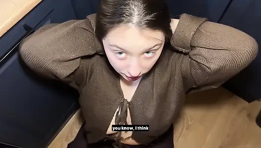 A Stranger From the Street Allows Herself to Be Fucked for a Cup of Coffee