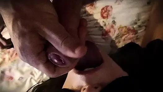 Hard deepthroat learning for this whore - She sucked the last drop of my cum