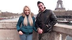 Sextape of a real couple on a honeymoon in Paris