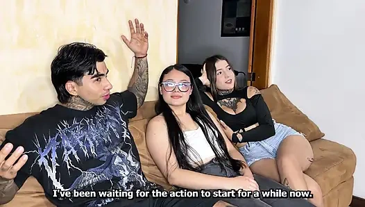 Der 'unschuldige' Freund kam zu Besuch... und beendete schließlich eine Beziehung