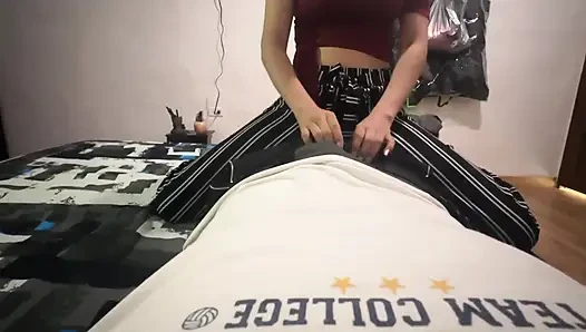 Young Girl Gives Me a Blowjob so I'll Pay Her Rent
