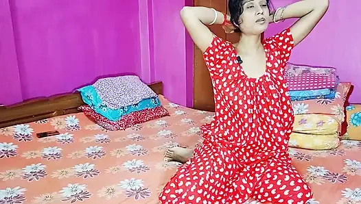 desi wife pinky boss by accident, Hindi audio