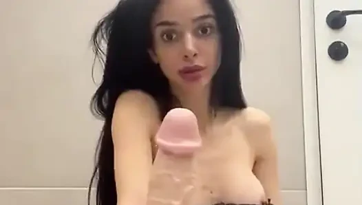 Ej Dildo BJ & Handjob