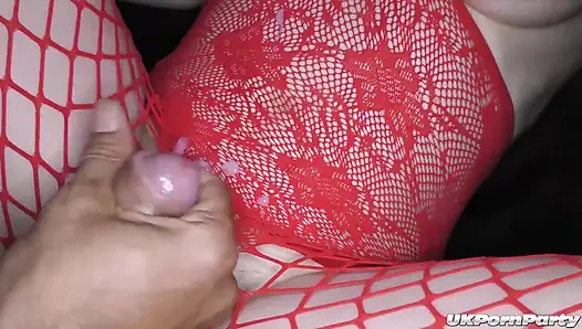 Gigi Rouge ve Aurora Frost ile grup seks partisi sikişiyor
