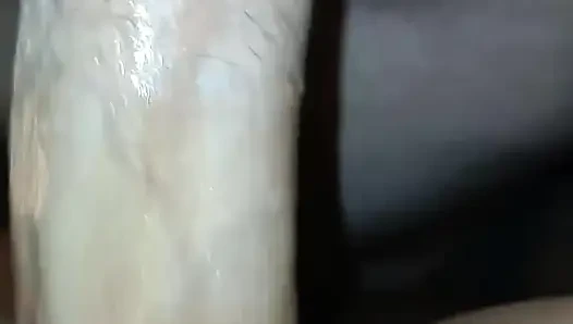 Latina hotwife creampie clean up