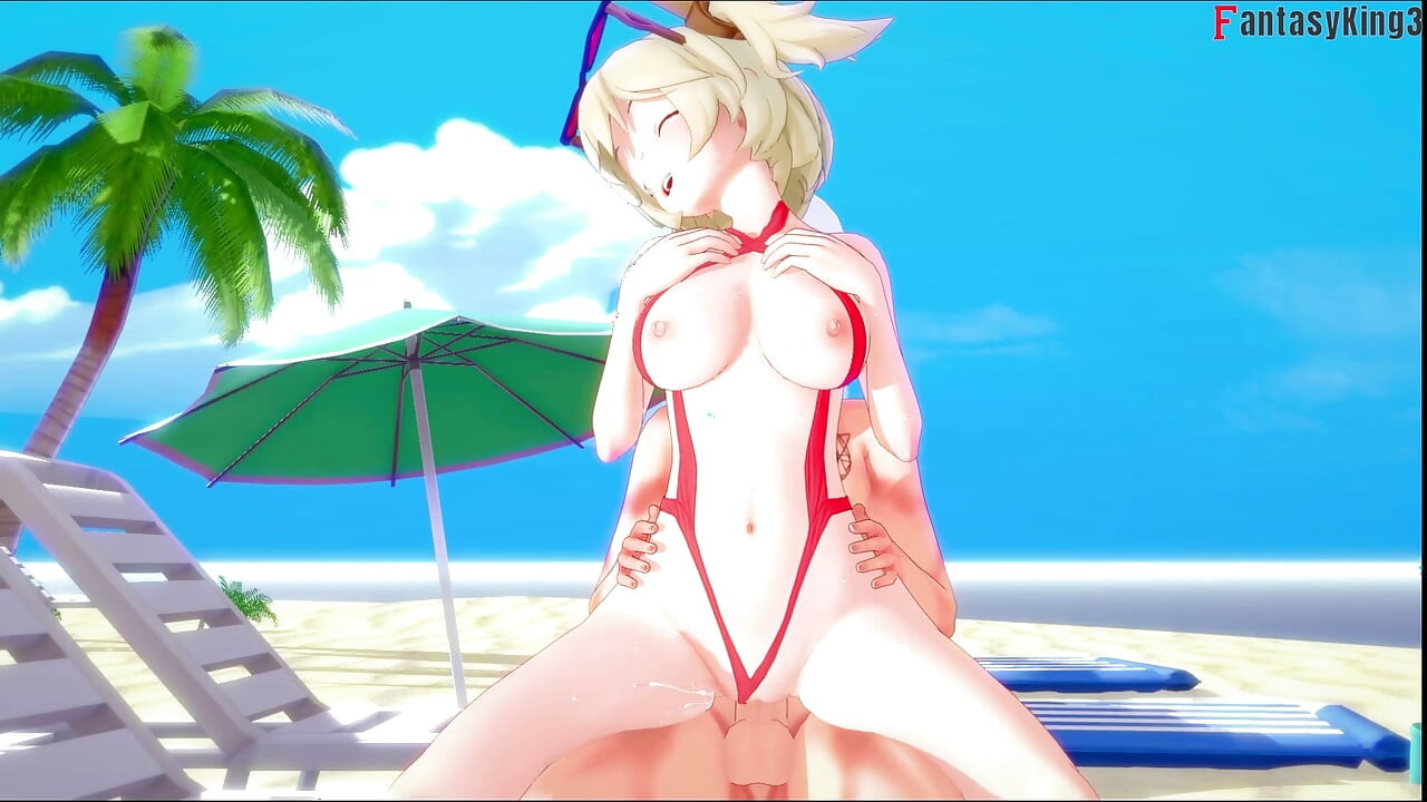 Burnice Bikini fucking on the beach - 3 - Zenless Zone Zero (ZZZ)