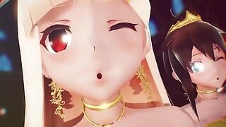 Mmd r-18 anime mädchen sexy tanzclip 263