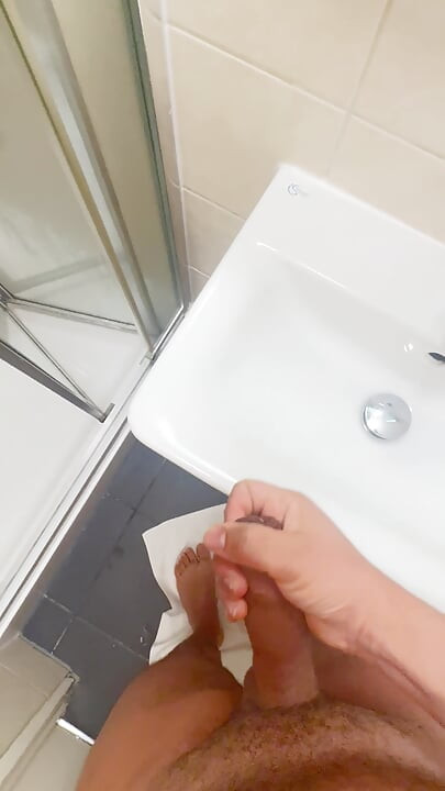 Almost Got Caught While My Colleague Was in the Shower