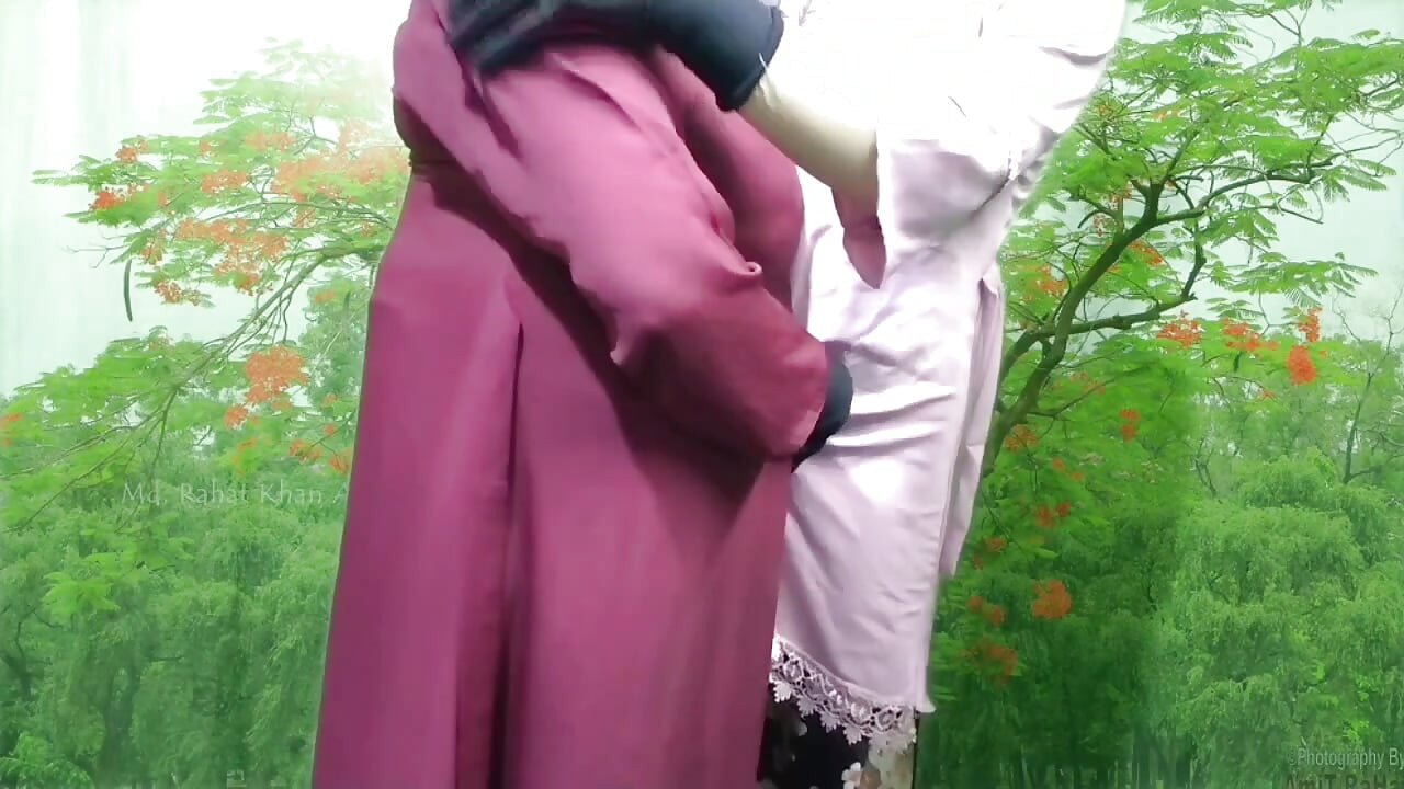 Gospodină și soț din satul din Bangladesh