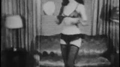 Vintage Stripper Film - B Page Tambourine Dance
