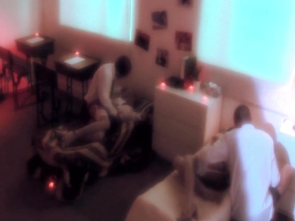 Cunts College Scene 3 Horny College Girls in Lingerie Enjoy an Orgy and Facial Together