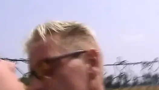 These Two German Babes Got to Play with Each Other and Big Cock