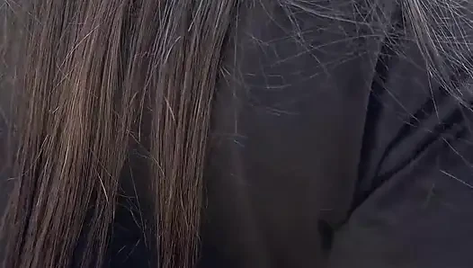 Güzel Kolombiyalı kız, cuckold erkek arkadaşından ayrıldıktan sonra porramı emiyor