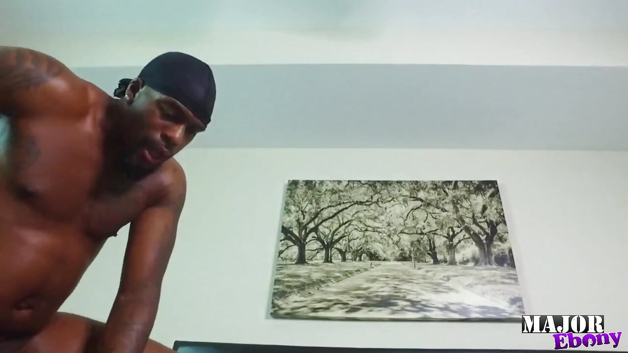 Freaky Ebony Chick Get Her Glasses Covered in Cum by Rome Major