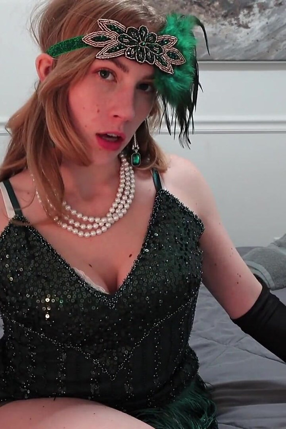 Stella Elle's Roaring '20s Jerk off Instruction POV Seduction Awaits!