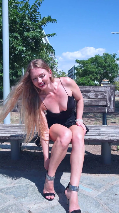 Hard Anal Prone Bone with Creampie After Meeting in the Park