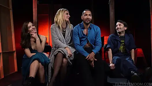 The Collective Pre and Post Shoot Interview Featuring Mona Wales, Mickey Mod, Kino Payne, Elise Graves