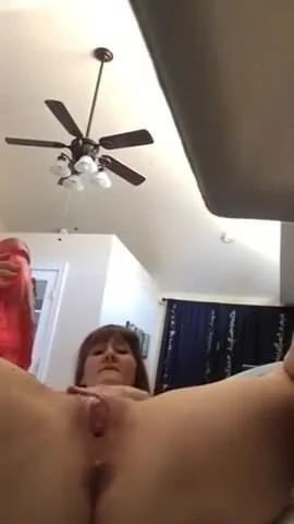 milf loves big dildo