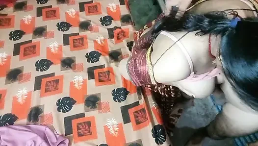 Bhabhi ne sara pani nikal diya.