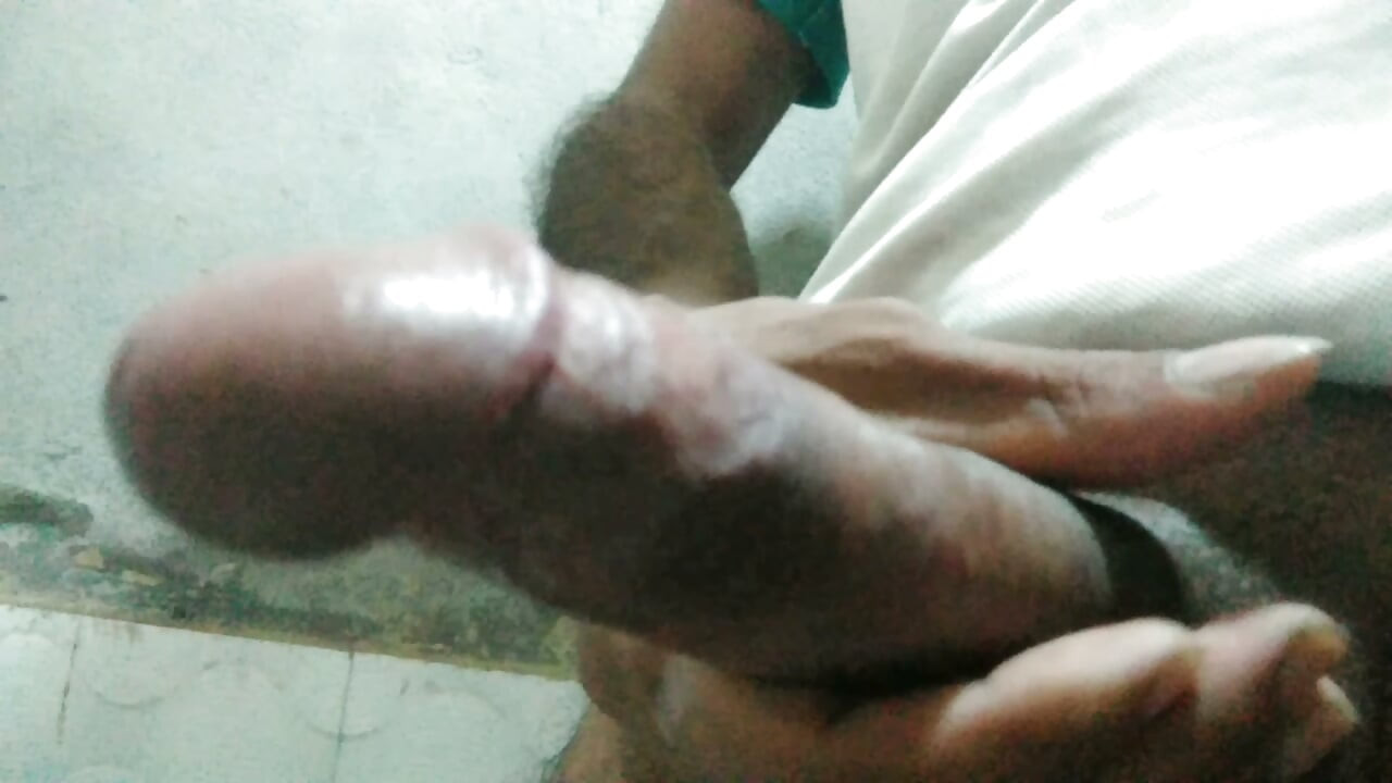 Big cock Jerking Off - Hot Indian Solo Cock Stroking Video