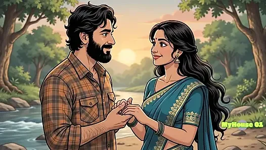 Pushpa ve Srivalli ormanda romantizm