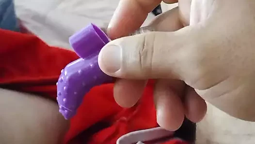 Yumuşak, minik mikro yarak dölleme orgazmı için titreşimli