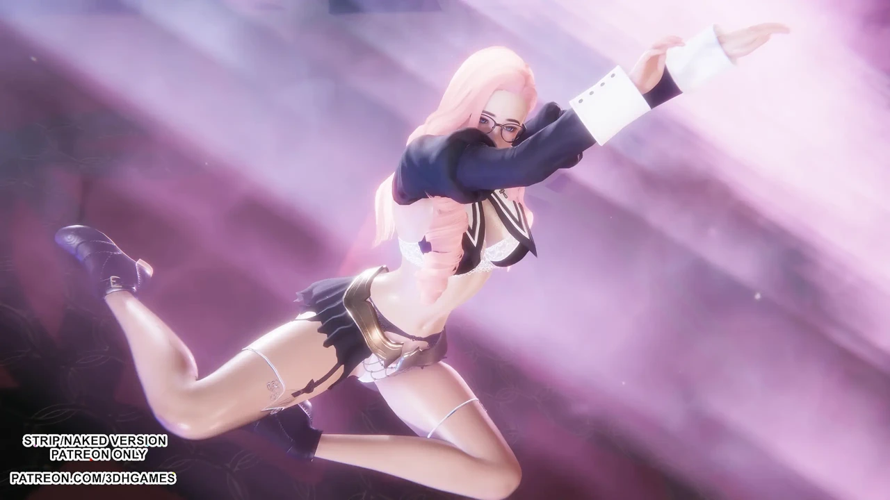 Mmd Love It - Seraphine 性感的Kpop舞蹈英雄联盟无码 4k 60Fps